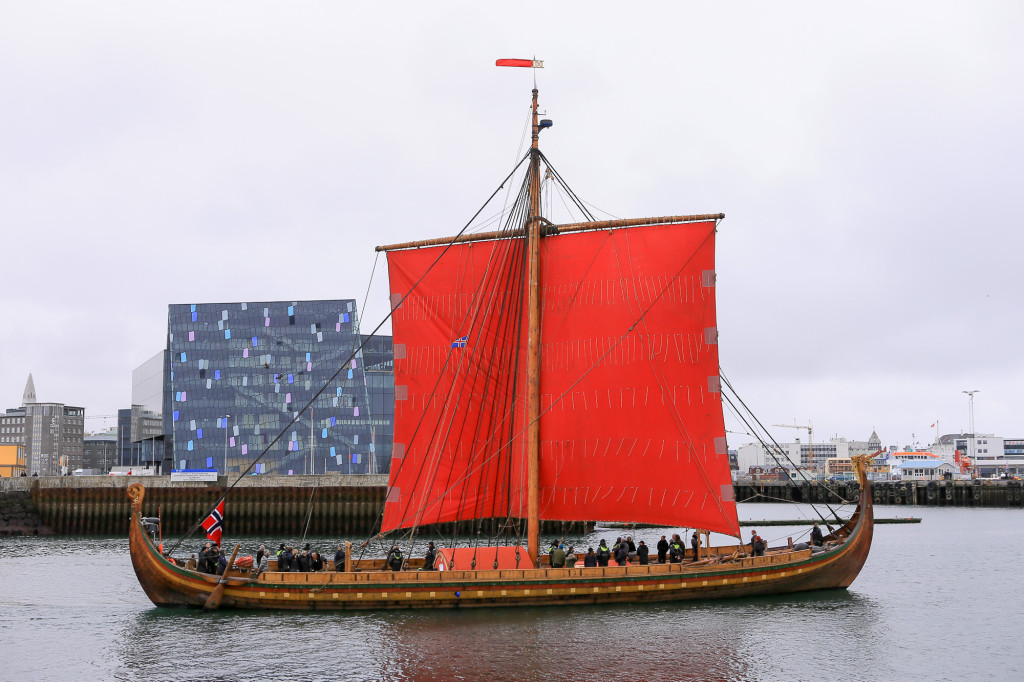 Le plus grand bateau Viking du monde fait escale dans le port de